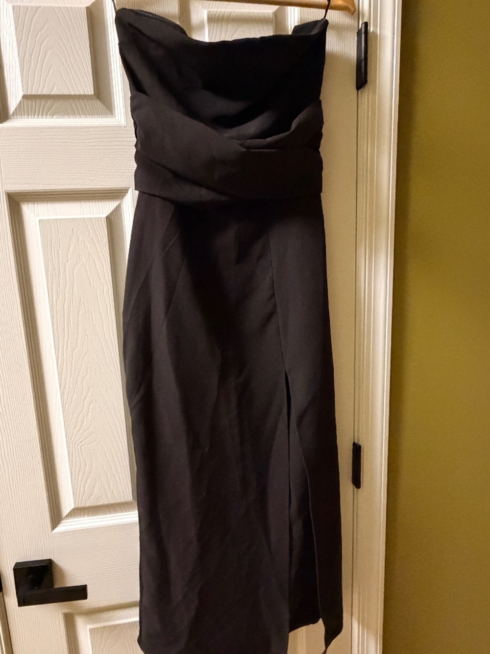 Black Strapless Zara Small Dress